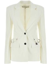 JW Anderson - Stretch Blend Blazer - Lyst