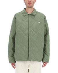 The North Face - Quilted Shirt Collar Jacket - Lyst