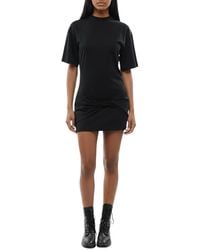 Off-White c/o Virgil Abloh - Crew Neck Mini Dress - Lyst