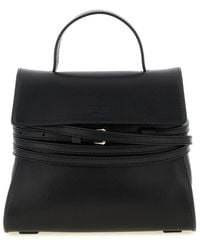 Moschino - Tie Me Small Satchel - Lyst
