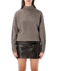 THE GARMENT - Knitted Turtle Neck Sweater - Lyst