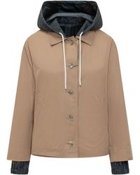 Herno - Solid Hood Jacket - Lyst