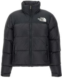 The North Face - Retro Nuptse Cropped Puffer Duvet - Lyst