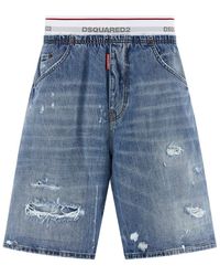 DSquared² - 'Surfer' Bermuda Shorts - Lyst