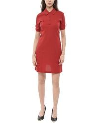 Courreges - Shirt Collar Mini Dress - Lyst