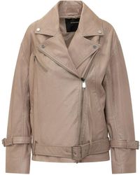 Pinko - Solid Notched Lapel Jacket - Lyst