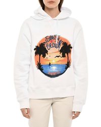 DSquared² - Graphic Hood Hoodie - Lyst