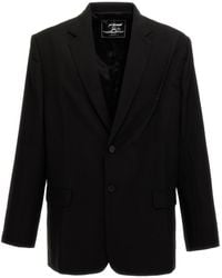 Y. Project - 'Pinched Logo' Blazer - Lyst