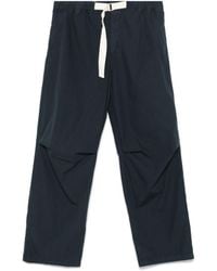 Emporio Armani - Organic Cotton Trousers - Lyst