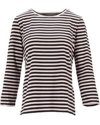 Max Mara - Long Sleeve Striped T-Shirt - Lyst