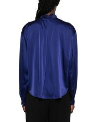 forte_forte - Dark Regular Solid Shirt - Lyst