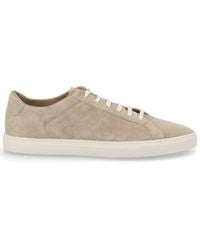 Common Projects - Dove Leather Sneakers - Lyst