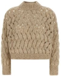 Brunello Cucinelli - 'Dazzling Waves' Sweater - Lyst