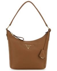 Prada - Logo Mini Hobo - Lyst