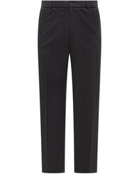 Moncler - Tailored Flat Front Pants - Lyst