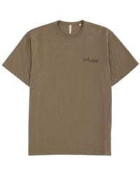 sunflower - Taupe Logo Crew Neck T-Shirt - Lyst