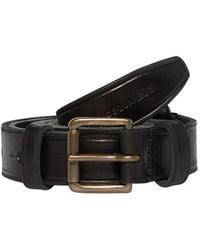 DSquared² - Dark Solid Casual Belt - Lyst