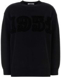 Max Mara - Crew Neck Sweatshirt - Lyst