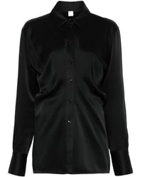 TOTEME - Shirt With Soft Waist - Lyst