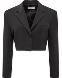 GIUSEPPE DI MORABITO - Solid Notched Lapel Blazer - Lyst
