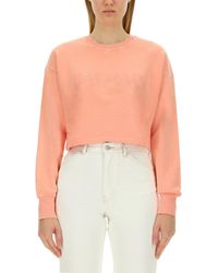Balmain - Logo Crew Neck Sweatshirt - Lyst