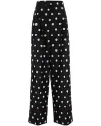Fendi - Relaxed Flat Front Pant - Lyst