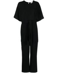 P.A.R.O.S.H. - Wide-Leg Cargo Jumpsuit - Lyst