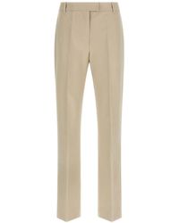 Max Mara - Regular Flat Front Pant - Lyst