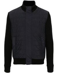 Herno - Nylon And Wool Bomber Jacket - Lyst