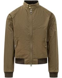 Barbour - Mandarin Collar Jacket - Lyst