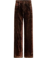 Pierre Louis Mascia - Straight Flat Front Pants - Lyst