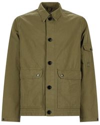 Paul Smith - Solid Shirt Collar Jacket - Lyst