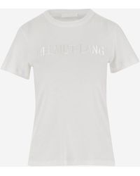 Helmut Lang - Logo T-Shirt - Lyst
