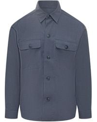 BOSS - Regular Solid Shirt - Lyst