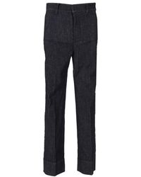 Max Mara - Slim Flat Front Pants - Lyst