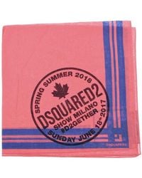 DSquared² - Logo Scarf - Lyst