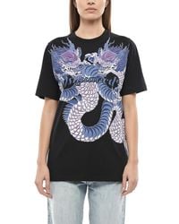 DSquared² - Graphic Crew Neck T-Shirt - Lyst