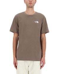 The North Face - Logo Crew Neck T-Shirt - Lyst