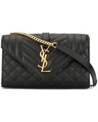 Saint Laurent - Quilted Crossbody Handbag For - Lyst