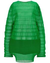 Issey Miyake - 'Moving Knit' Top - Lyst