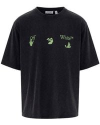Off-White c/o Virgil Abloh - Cotton Bacco Arrow Skate T-Shirt - Lyst