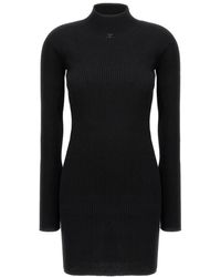 Courreges - Solar Light Rib' Dress - Lyst