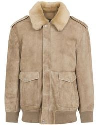 Prada - Leather Jacket - Lyst