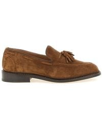 Tricker's - Solid Elton Loafers - Lyst