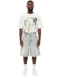 1989 STUDIO - Loose Denim Shorts - Lyst