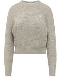 Isabel Marant - Logo Crew Neck Sweater - Lyst