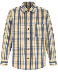 A.P.C. - Relaxed Checks Shirt - Lyst