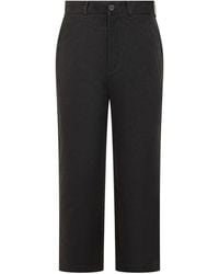 Studio Nicholson - Straight Flat Front Pants - Lyst