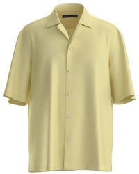 BOSS - Relaxed Solid Shirt - Lyst