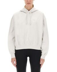 Y-3 - Logo Hood Sweater - Lyst